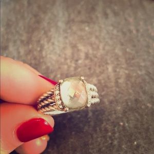 David Yurmin Petite Wheaton ring.